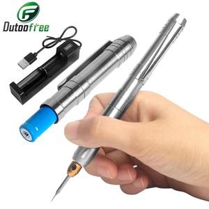 미니 무선 충전 조각기 펜, 도구 키트, 목공 DIY 쥬얼리 금속 유리 상자, 3.7V