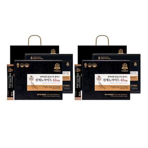 면역강화 홍삼스틱 플러스 진세노사이드 42mg, 30포, 2개 + 쇼핑백, 2개