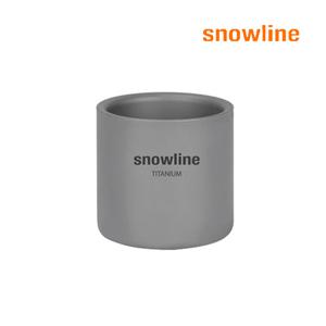 스노우라인 아웃도어 티타늄컵 120ml 캠핑 더블월 머그컵 등산컵 이중컵