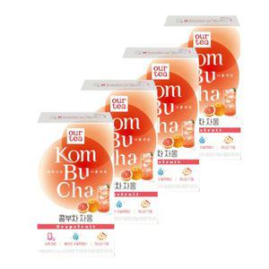 쟈뎅 아워티 콤부차 자몽 5g 10개입 4개 (원산지_상세설명에 표시)
