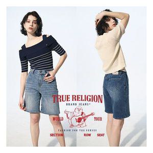 트루릴리전 25SS 여성 썸머 하프 데님팬츠 2종 821770