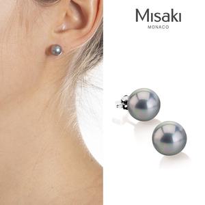 [MISAKI]미사키모나코 QCRESAMANTHA 8mm진주귀걸이