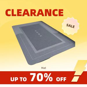 Clearance_Bathroom 흡수성 바닥 매트, 미끄럼 방지 규조토 진흙 발 매트, 빠른 건조 화장실, 낙하 방지 화장실 문 매트, Foo