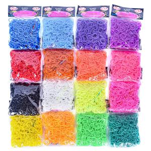 Pantone 색상 서유럽 스타일 고무 밴드 무지개 뜨개질 기계 팔찌 Loom 밴드 예술 및 공예, DIY 장난감