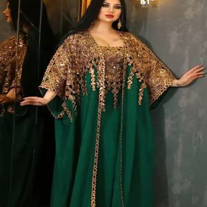 Eid 2 조각 세트 내부 드레스 파티 Abaya 여성 라마단 카디건 롱 드레스 정장 Kaftan Vestidos Largos Robe Jalabiya 2024