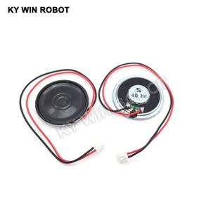 2 개/몫 새로운 초박형 스피커 4 옴 3 와트 3W 4R 스피커 직경 40MM 4CM 두께 5MM PH2.54 터미널 와이어 길이 20C