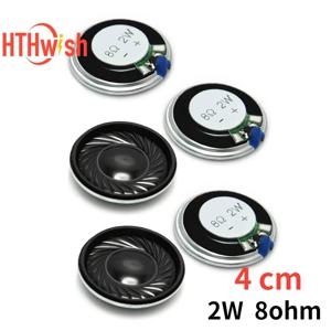 Arduino 4CM 미니 초박형 경적 스피커 전자 액세서리에 대 한 5PCS 2W 8 옴 직경 40MM 스피커