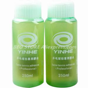 YINHE 탁구 속도 접착제 250ml 스폰지 부스터 효과 전문 합성 접착제 원래 YINHE 탁구 접착제