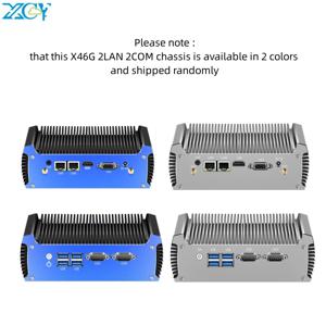 XCY 팬리스 미니 PC 인텔 i7 5500U 4500U 윈도우 10 프로 리눅스 씬 클라이언트 Minipc Pfsense 마이크로 2Lan Tv 산업용 컴퓨터 PC