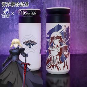 Fate Stay Night Heaven's Feel Anime 공식 제품 Ruler Mordred Saber Alter FGO FSN 보온병 물병 컵 상품 선물