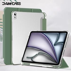 2024 iPad Air 6 케이스, iPad Air 5 6 11 iPad Pro 11 12.9 13 10 Gen 10.2 9 8 7 9.7 6 5 미니 7 6 펜꽂이 케이스