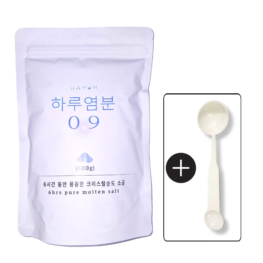 미네랄소금 용융소금 하루염분0.9 500g
