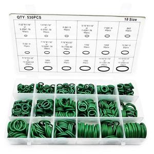 530/270Pcs O 형 씰링 고무 링 자동차 에어컨 압축 기밀 씰 유지 보수 고무 액세서리