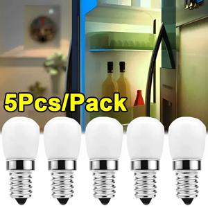 5/1PCS LED 냉장고 램프 E14 전구 220V LED 냉장고 램프 나사 전구 냉장고 디스플레이 캐비닛 홈 조명
