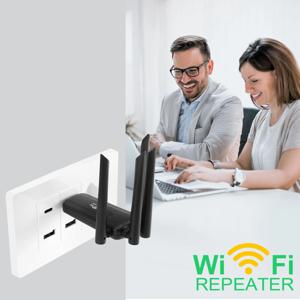 300Mbps 무선 WIFI 리피터 원격 4 안테나 Wifi 익스텐더 증폭기 802.11N WiFi 부스터 Repetidor 증폭기 Wi Fi Reapeter