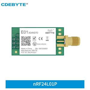 무선 모듈 CDEBYTE E01-2G4M27D nRF24L01P 27dBm nRF24L01 PA LNA 장거리 2.4GHz SPI DIP IoT 모듈