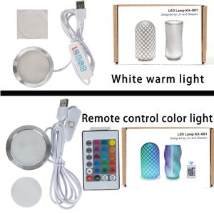 Bambu Lab 용 Led 램프 키트 조정 가능한 조명 키트 Led 조명 DIY 모델 램프 쉘이없는 다채로운/흰색/차가운/따뜻한 빛 001