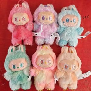 새로운 Labubu V3 괴물 에너지 시리즈 비닐 펜던트 블라인드 박스 그림 얼굴 인형 키 체인 장식 깜짝 선물 상자
