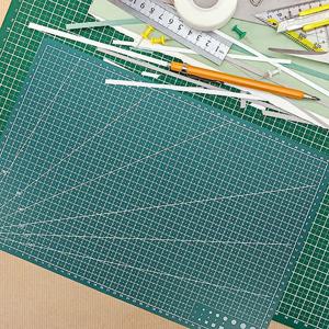 A3 A4 A5 PVC 커팅 매트 작업대 패치 워크 바느질 매뉴얼 DIY 칼 조각 가죽 커팅 보드 단일 측면 밑받침