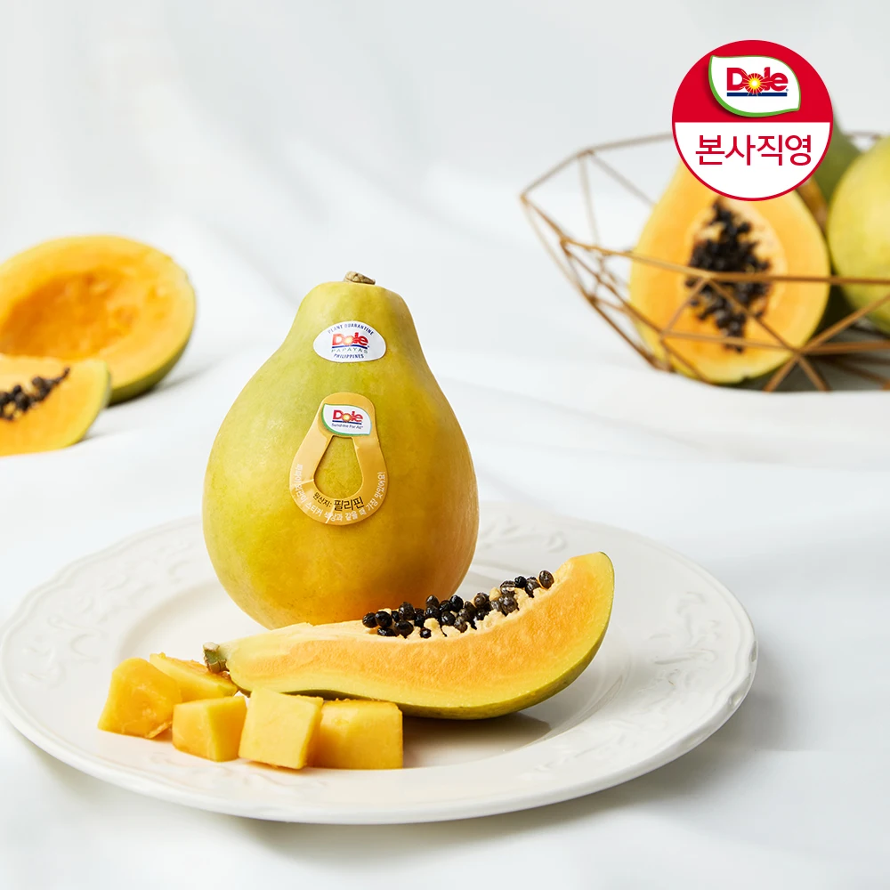 [Dole본사직영] 파파야 개당 500g 5개/10개