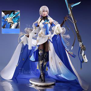 Bronya Zaych 코스프레 게임 Honkai: 스타 레일 Bronya Zaych 코스프레 의상 크리스마스 의상 유니폼 드레스 의상 코스프레