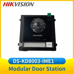 기존 Hikvision DS-KD8003-IME1(B) 장착 브래킷이 있는 모듈형 도어 스테이션 DS-KD-ACF1 DS-KD-ACW2 DS-KD-KP 키패드 모듈