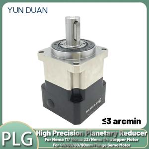 YUNDUAN 헬리컬 유성 기어박스 스텝다운 기어박스 모터 감속기, Nema17 Nema23 Nema34 스텝퍼 모터, 400W, 750W, 1KW 서보