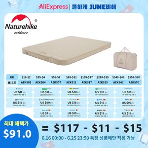 네이처하이크 C12 에어 매트리스 캠핑 내장 펌프 자체 팽창 쿠션 야외 텐트 풍선 침대 12cm 더블 슬리핑 패드