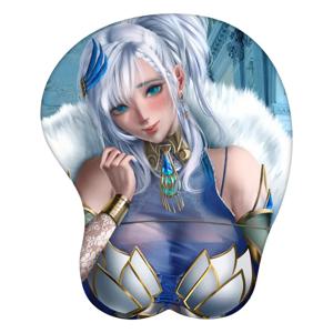 Pavolia Reine Hololive 애니메이션 3D 마우스 패드 손목 받침대 실리콘 섹시한 크리 에이 티브 게임 마우스 패드 MatDIYyan DIYhui