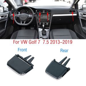 폭스 바겐 골프 7 7.5 MK7 MK7.5 2013-2019 자동차 앞 대시 보드 후면 에어컨 콘센트 A/C 에어 컨디셔닝 통풍구 탭 클립 선택