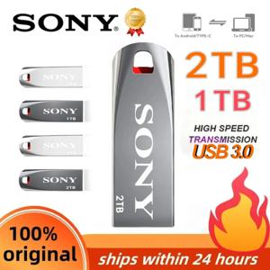 소니 오리지널 2TB USB 3.0 플래시 드라이브 고속 금속 Pendrive 1TB 2GB 휴대용 Usb 드라이브 방수 Memoria Usb 플래시 디스크