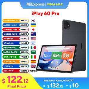 ALLDOCUBE iPlay 60 프로 태블릿, 11 인치, 90Hz 디스플레이, 6GB + 6GB RAM, 128GB ROM, 안드로이드 14 헬리오 G99 옥타 코어, 7000mAh, 4G LTE 및 와이파이