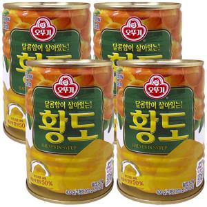 오뚜기 황도 400g x 4개