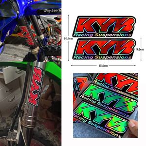 2PCS Motocross 오토바이 스티커 포크 Showa KYB WP 서스펜션 데칼 자전거 로고 KTM YAMAHA Honda CBR Suzuki Kawasaki Ducati