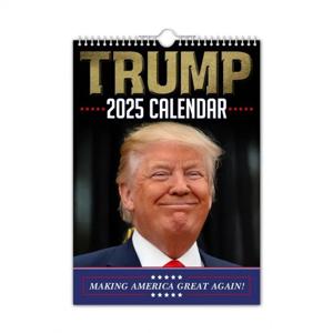 벽걸이 달력 2025 웃긴 트럼프 벽걸이 달력