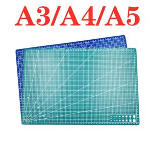 A3 A4 5 PVC 커팅 매트 작업대 패치 워크 컷 패드 봉제 매뉴얼 DIY 칼 조각 가죽 커팅 보드 단일 측면 밑받침