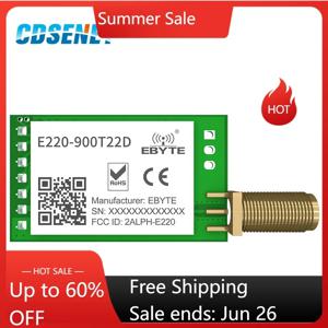 LLCC68 LoRa 868MHz 915MHz 무선 모듈 22dBm 장거리 5km CDSENET E220-900T22D SMA-K UART RSSI 송신기 수신기 DIP