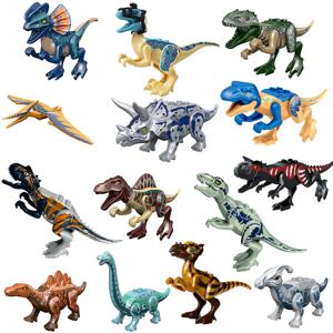 쥬라기 공룡 빌딩 블록 Indominus Rex DIY 티라노사우루스 액션 피겨 모델 어린이 장난감 동물 크리스마스 선물