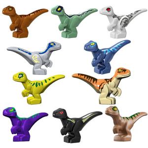 공룡 세계 체이스 티라노사우루스 렉스 Spinosaurus StegosaurusColor 아기 빌딩 블록 액세서리 어린이를위한 장난감 선물
