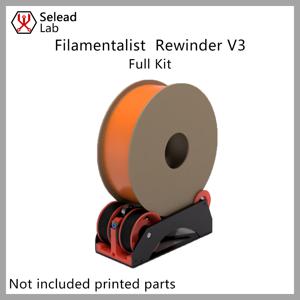 Seleadlab ERCF V2 격분한 토끼 필라멘트 수동 리와인더 V3 풀 키트, MMU 멀티컬러 프린터용 3D 프린터 부품 HF081412