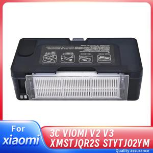 Xiaomi 로봇 진공 청소기 2S 3C VIOMI V2 V3 XMSTJQR2S STYTJ02YM 로봇 식 진공 청소기 교체 용 2 in 1 물 탱크 먼지 상자