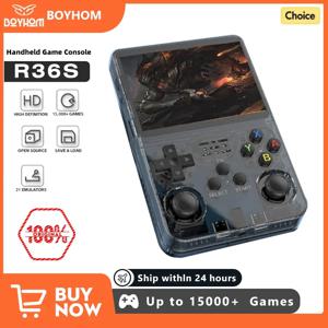 128G 레트로 핸드 헬드 게임 콘솔 Linux 시스템 3.5 인치 IPS 스크린 휴대용 포켓 비디오 플레이어 2 조이스틱 64G 게임 아이 선물