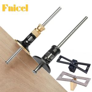 Dovetail Jig 휠 마킹 게이지 도구 세트 목공 스크 라이버 알루미늄 합금 선형 드로잉 장붓 구멍 측정 눈금자