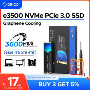 ORICO M.2 NVMe SSD 1TB PCIe3.0 3500MB/s 2280 PCIe Gen3x4 NVMe 노트북/데스크탑 3D NAND 5 예용 내장 솔리드 스테이트 드라이브