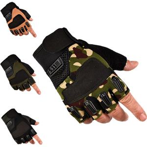 남자 체육관 장갑 반 손가락 군대 전술 미끄럼 방지 Guantes 야외 스포츠 여성 Ridding 핑거리스 장갑