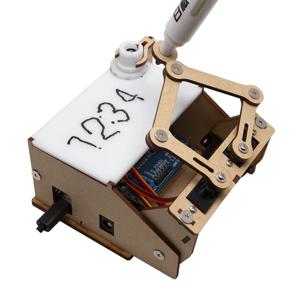 조립되지 않은 모델 모터 나무 Diy 소규모 생산 수동 컨트롤러 교육 장난감 Plotclock Arduino 용 소형 저렴한 시계