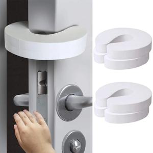 4Pcs 도어 핑거 핀치 가드 베이비 프루프 도어 슬램 스토퍼 엑스트라 소프트 폼 매끄러운 디자인 어린이 안전 베이비 안전 손가락 보호