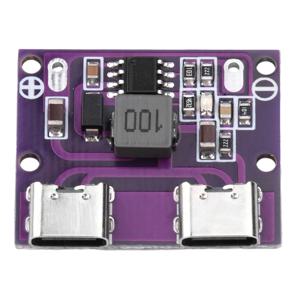 듀얼 TYPE-C USB 출력 DC6V-36V 5V 3A DC-DC 듀얼 TYPE-C 인터페이스 스텝 다운 모듈 충전 모듈, 9V, 12V, 24V, 36V
