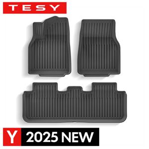 Tesla New Model Y Launch 2025 바닥 매트 TPE 카펫 방수 내후성 발 패드 매트