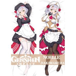 180Cm Genshin Impact NOELLE Dakimakura 만화 애니메이션 허깅 바디 베개 커버 침구 귀여운 오타쿠 베개 커버 NM11